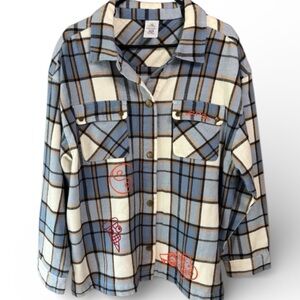 Disney Turning Red Flannel – Women’s Oversized / Unisex L.